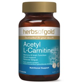 Herbs of Gold Acetyl L-carnitine 120vcaps