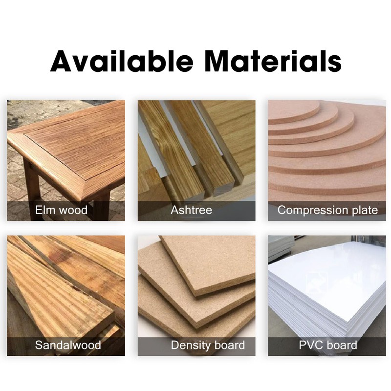 4 Pcs Wood Auger Bit 4 Flute Detachable Hex Shank