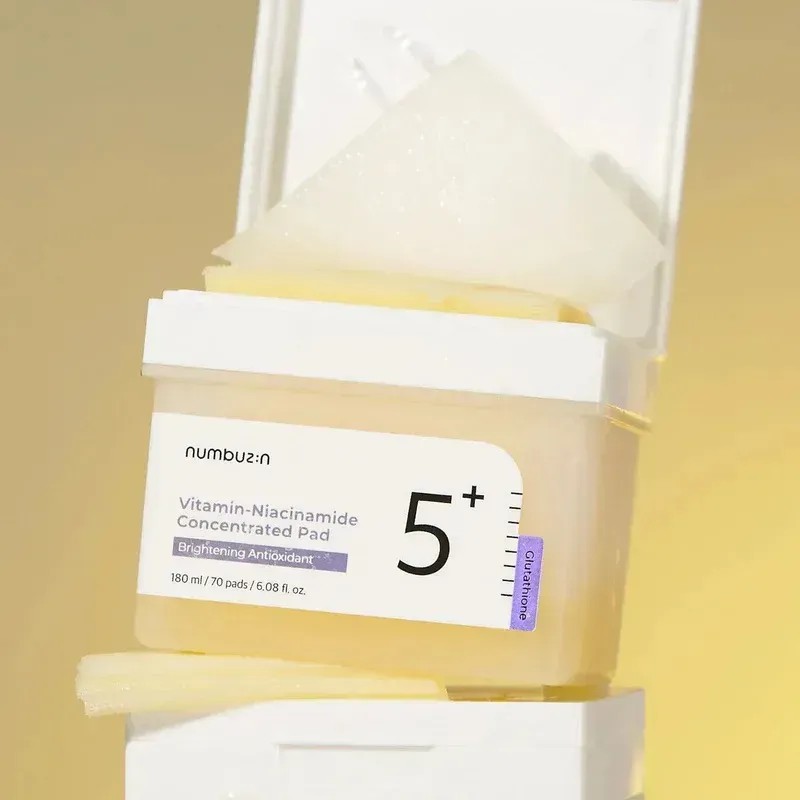 Numbuzin - No 5 Vitamin-niacinamide Concentrated Pad 180 Ml