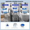 Swive Shower Chair with Arms and Back Heavy Duty 500