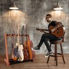 Nefelibata Multi-Purpose Guitar Stands 5 Wooden Guitar Rack Floor Stand