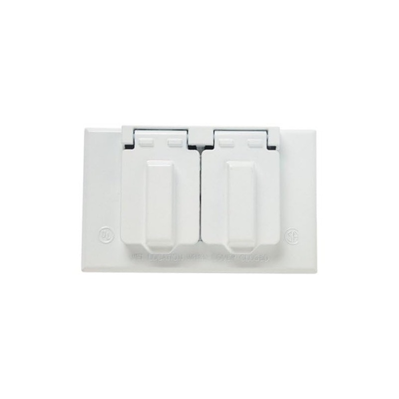 Legrand Pass & Seymour CA8WH Cast Weatherproof Outdoor Cover, 1