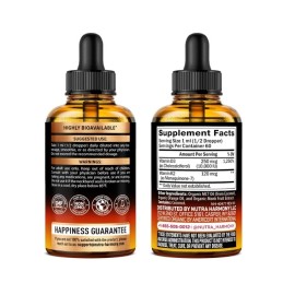 Nutraharmony Vitamin D3 10,000 IU & K2 as MK-7 120 mcg, 2 fl oz, Orange Flavor and MCT Oil