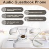 RXFSP Audio Guest Book for Wedding - Guest Book Telephone