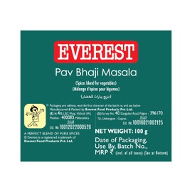 Everest Masala - Pav Bhaji, 100g Carton