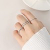 Meissa Tiny Heart Ring Stacking Dainty Cute Ring Sterling Silver