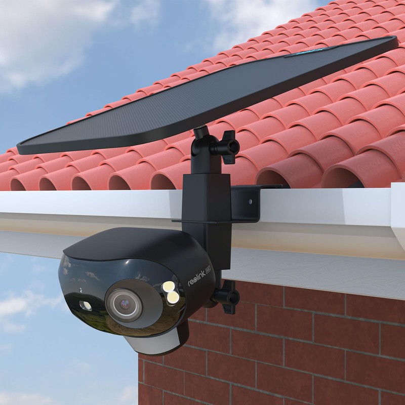 TIUIHU 2 in 1 Camera Gutter Mount for Reolink Argus