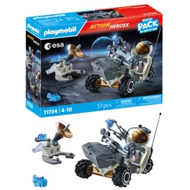 PLAYMOBIL Action Heroes ESA Space Mission Toy for Children from 4 Years 71734