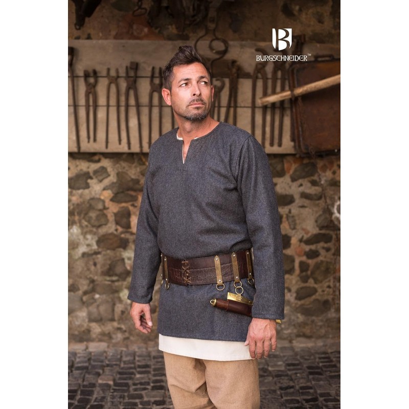 Burgschneider - Lodin Wool Tunic - Dark Grey (S, Unisex,
