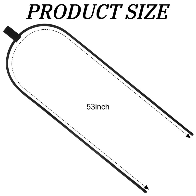 2 Pcs Replacement Wakeboard Tower Rack Bungee Cords with Pull