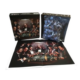 Wild Star Hearts - American Gangsters - Classic Gangster Movie Jigsaw Puzzle Art by Peter Panayis