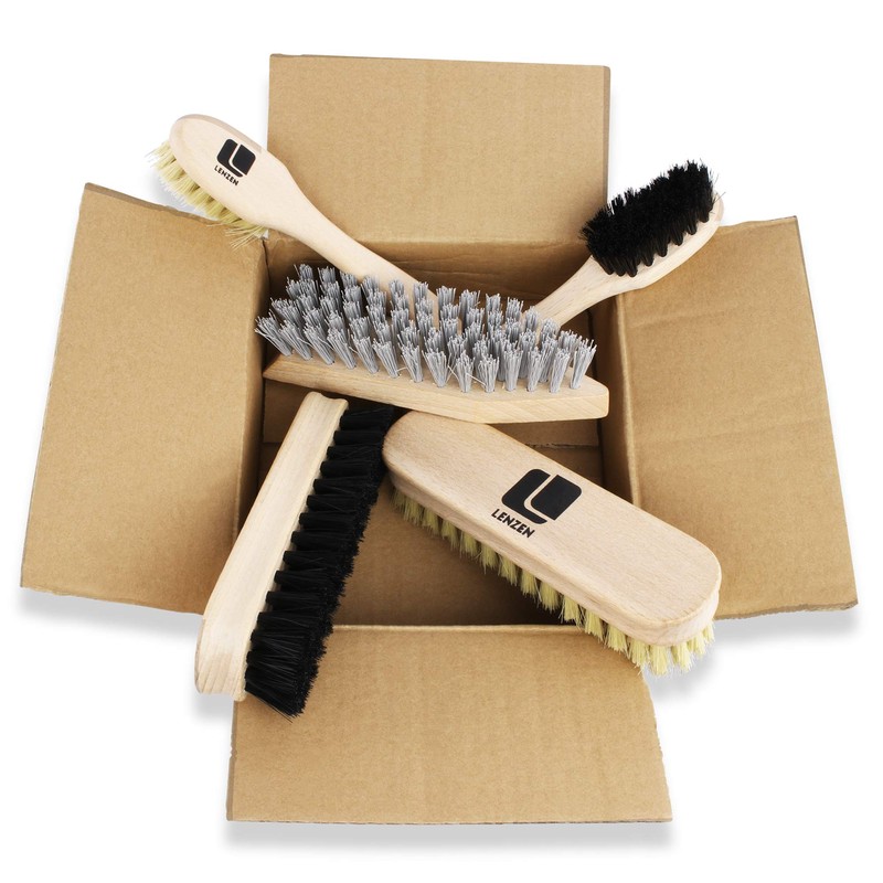 Lenzen High-Quality Shoe Polishing Set - 5-Piece Set - 2