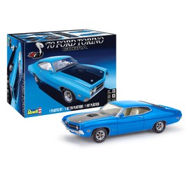 Revell 14534 1970 Ford Torino Cobra 1:25 Scale 128-Piece Skill Level 4 Model Car Building Kit