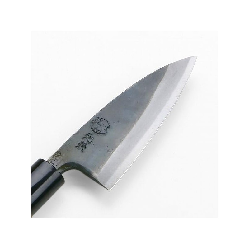 Motokane Tosaki Forged Double-edged Black Blade Blue Sheet Steel 4.1