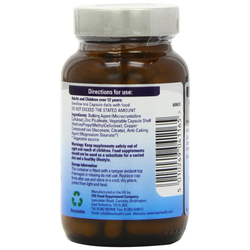 FSC 30mg Zinc Picolinate and Copper 90 Tablets