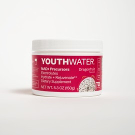 YOUTHWATER Dragonfruit Electrolyte Powder, NAD+ Support, 5 Calories per Serving, Sugar Free