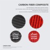 M.JVisun Carbon Fibre One Button Start Button Lid Trim for