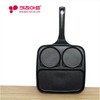 Kitchen Art House Cook 3-hole multi-combi pan/square egg pan/for direct