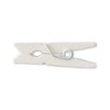LWR CRAFTS Wooden Mini Clothes Pegs 15 Colors 100 Per
