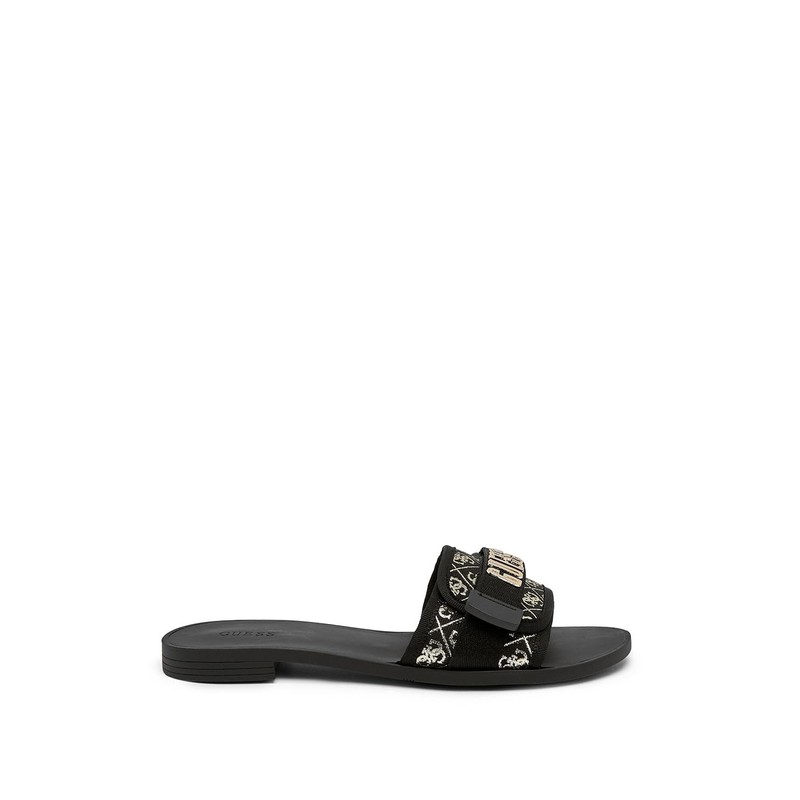 Guess GWELYZE2 Negro Sandalia para Mujer talla 23.00