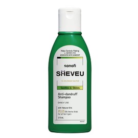 Sheveu Anti-Dandruff Shampoo 375 ml, Green
