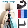 Heroway Purse Hook for Car, Adjustable Headrest Bag Seat Hooks