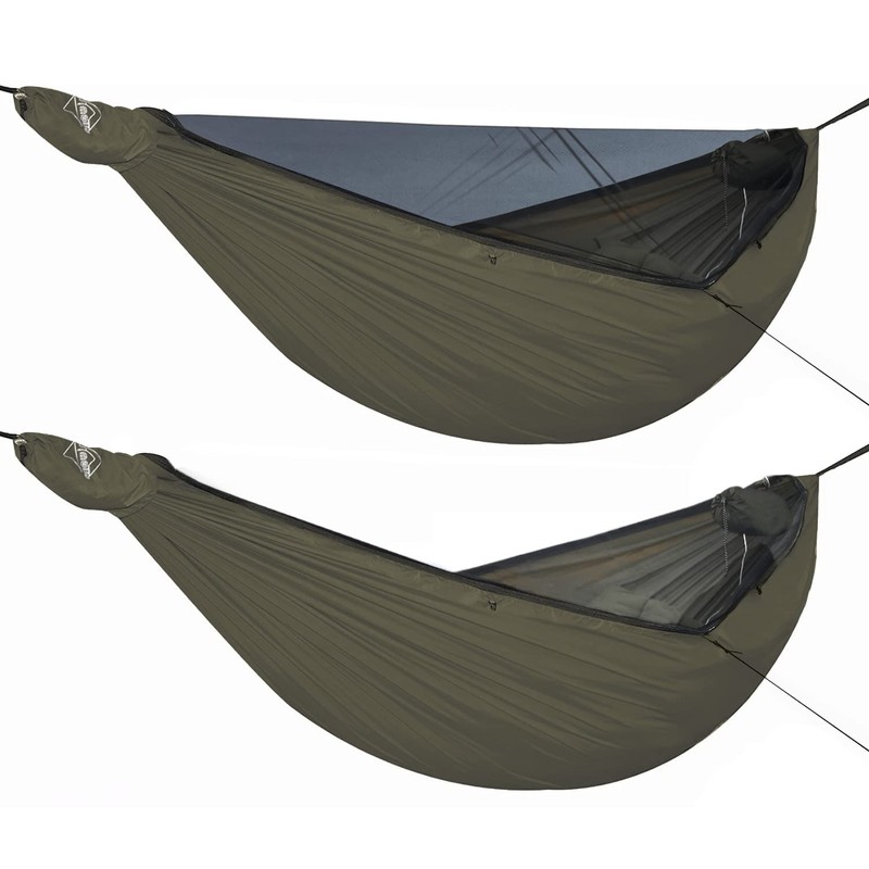 Onewind 12Ft Camping Hammock with Mosquito Net and Structure Ridgeline,