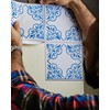 Poromoro Spanish Portuguese Azulejo Style Peel and Stick Backsplash Tile