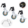 Photography C Stand Wheels 25mm: Heavy Duty C Stand with