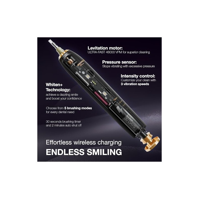 Wagner & Stern WHITEN+ Edition. cepillo para pasta de dientes