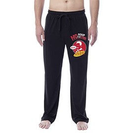 Seinfeld Mens' TV Show No Soup For You Funny Sleep Pajama Pants (Medium)