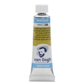 Van Gogh Watercolor Paint, 10ml Tube, Azomethine Green Yellow 296