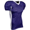 CHAMPRO Boys' Youth Blitz Football Jersey, Purple, White