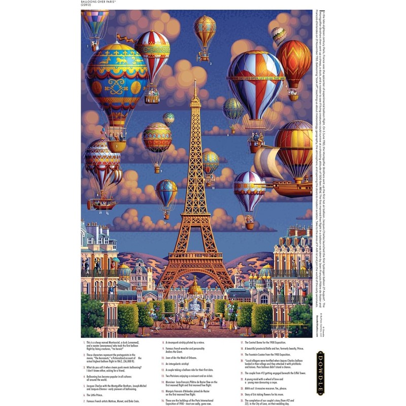 Buffalo Games - Dowdle - Balloons Over Paris - 300