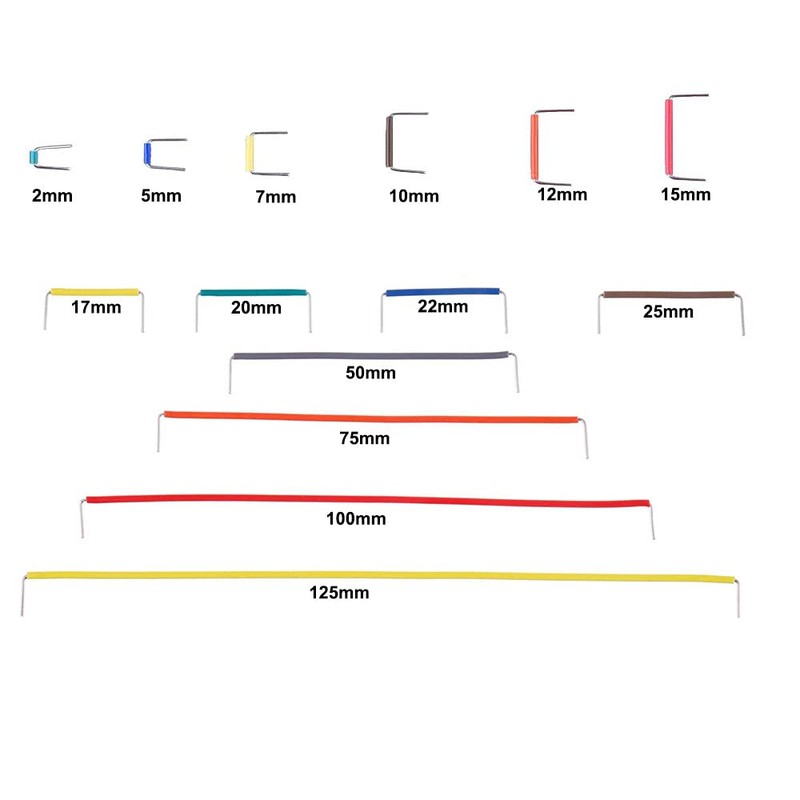 KKHMF 140pcs Jump Wire DIY Kit Box SKS-140 Single Wire