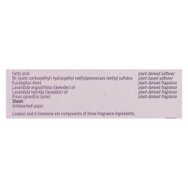 UD Seventh Generation Fabric Softener Sheets Eucalyptus & Lavender Eco-Friendly & Fragrant Case of 4-80 Ct for Apparel