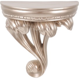 DECHOUS Wall Mount Shelves Wall Mount Shelf Decorative Shelf Decorative Shelves Macrame Shelf Wall Hanging Eruopean Style Storage Holder Three-Dimensional Resin Wall Hanging Board