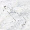 Mico.lor Stainless Steel Chain (7) Ball, Silver, Women's, Surgical Stainless