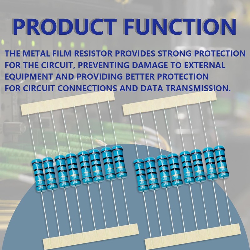 Innfeeltech 2 W 1% Tolerance 10 Ohm Metal Film Resistor