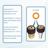 1/4" Pressure Washer Quick Coulper QD Colored O-Rings, M22 Quick