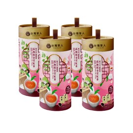 TAIWAN CHA REN Premium Series - High Mountain Jin Xuan Black Tea Loose Leaves, 14.1oz (100g*4cans)