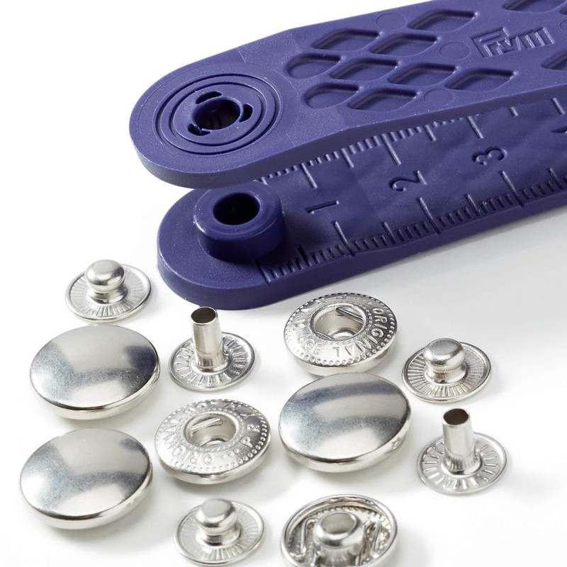 Prym Multipack 100 Press Fasteners 15 mm silver
