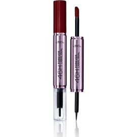 L’BEL Labial Líquido Forever Dual Rouge Magique – Doble Uso – 46H – No Transfer – Mate Indeleble + Bálsamo Reparador – 5 g (Vin Désire)