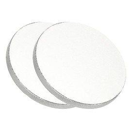 PATIKIL 2 Pcs 1060 Aluminum Sheets and Plates, Dia.50mm / 1.97mm Thick 1/6" (9 Gauge) Aluminum Metal Discs Stamping Blanks for Crafting Industry Metal Stamping, Silver Tone
