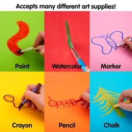 Colorations Prima-Color Fade-Resistant Paper Rolls, Green, Arts and Crafts, 48" x 60', Drawing, Finger Painting, Paint, Watercolor, Wall Art, Bulletin Boards, Kids Crafts