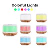 300ml Wood Grain Humidifier Aromatherapy Diffuser Humidifier with 7 LED