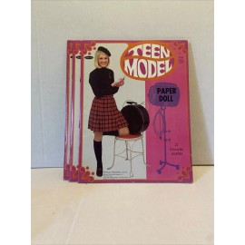 Unbranded MINT Vintage Teen Model Paper Dolls  Whitman Publishing 1952 MINT