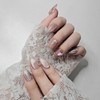 [M;H #] Shimmer Veil Handmade Nail Tip - Required to