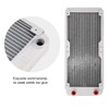 SR-LPZJ Aluminum Radiator, G1/4 Thread, 18 Flat Tube, Computer Water
