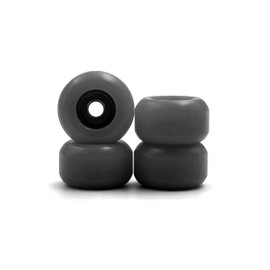 SPITBOARDS® Fingerboard Bearing Wheels, CNC Polyurethane, Set of 4 Wheels, Finger Skate Wheels, Wheels (Gray)